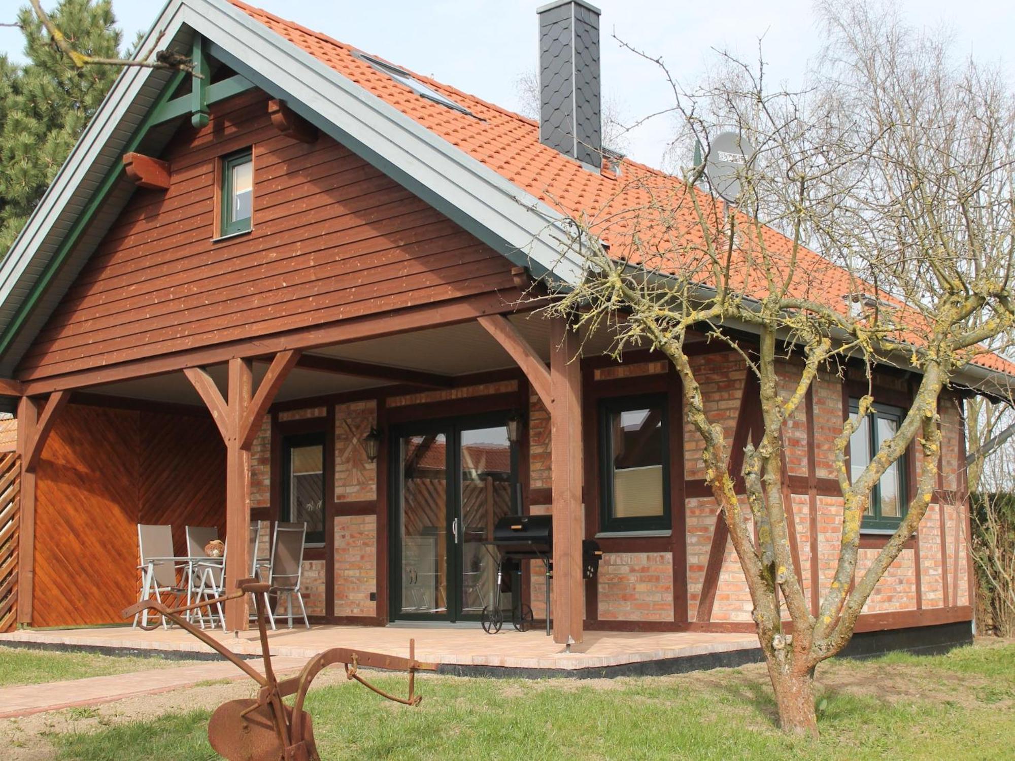 Modern Holiday Home In Brusow With Roofed Terrace Kröpelin Extérieur photo